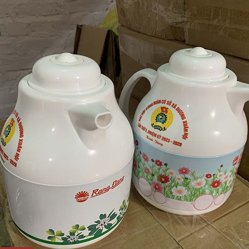 Bình Pha Trà Rạng Đông In Logo Theo Yêu Cầu | BTPPR03