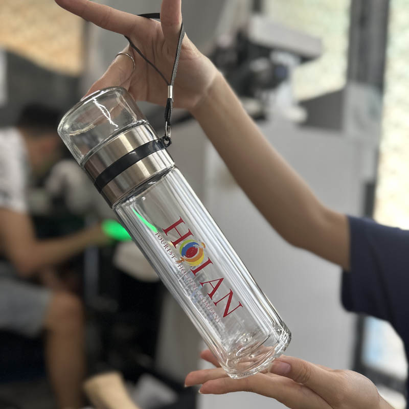 Bình Thủy Tinh In Logo Làm Quà Tặng Doanh Nghiệp | BTTPP01