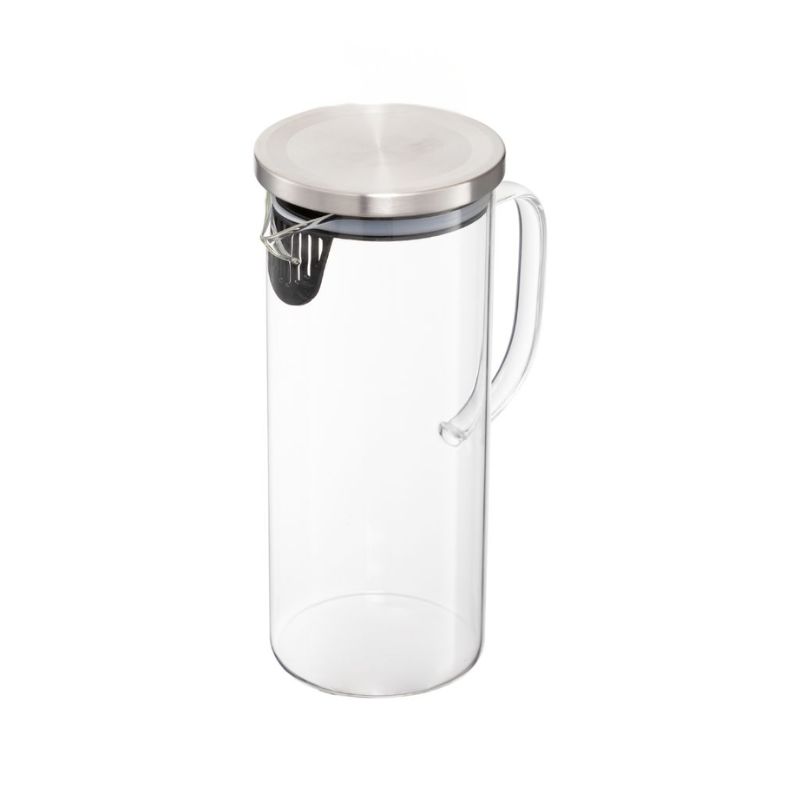 Bình Thủy Tinh 1000ml In Logo Theo Yêu Cầu | BTTPPR02