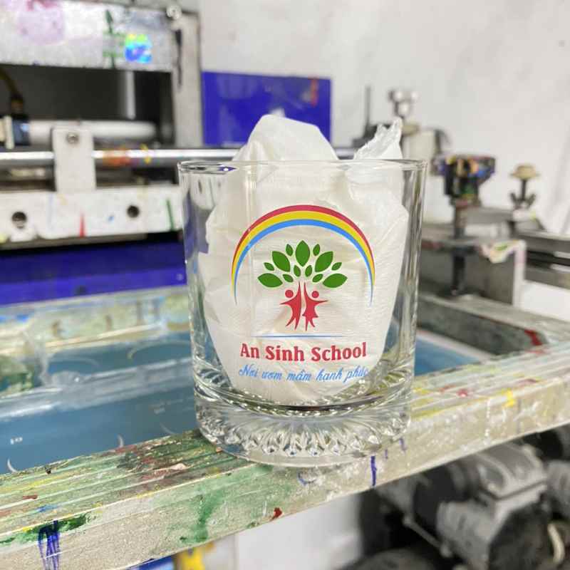 Bộ 6 Cốc Thủy Tinh In Logo Doanh Nghiệp | CTTPPR08