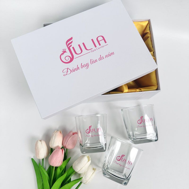 Bộ 6 Cốc Thủy Tinh VAT In Logo Theo Yêu Cầu | CTTPPR05