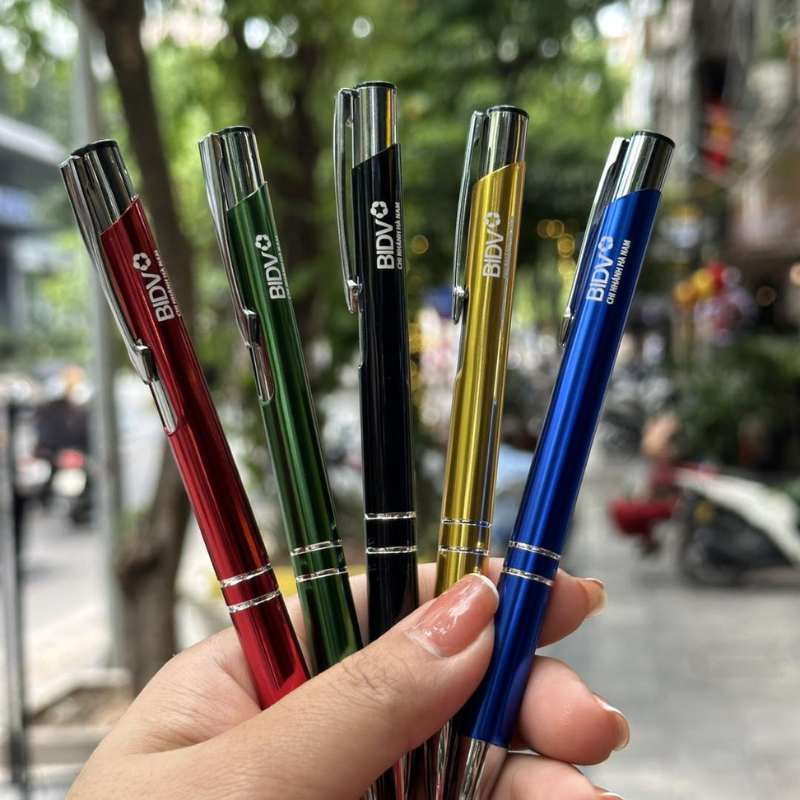 Bút Bi Vỏ Nhôm In Logo Làm Quà Tặng Khách Hàng | BBIPPR11