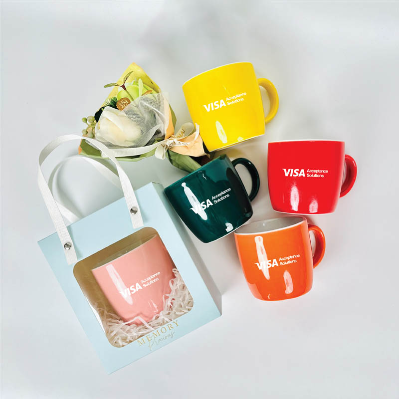 Cốc Sứ Nhiều Màu In Logo Theo Yêu Cầu | CSPPR03Cốc Sứ Nhiều Màu In Logo Theo Yêu Cầu | CSPPR03