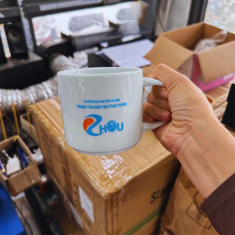 Cốc Sứ Size Đại In Logo Làm Quà Tặng Doanh Nghiệp | CSPPR07