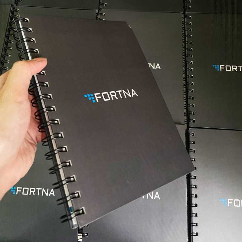 Sổ Lò Xo Bìa Cứng In Logo Theo Yêu Cầu | SLXPPR03