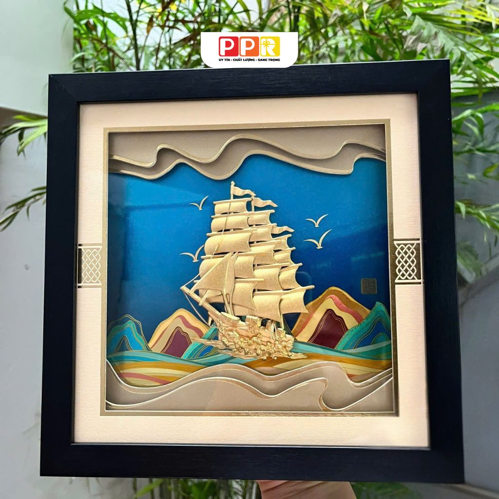 tranh mạ vàng treo tường