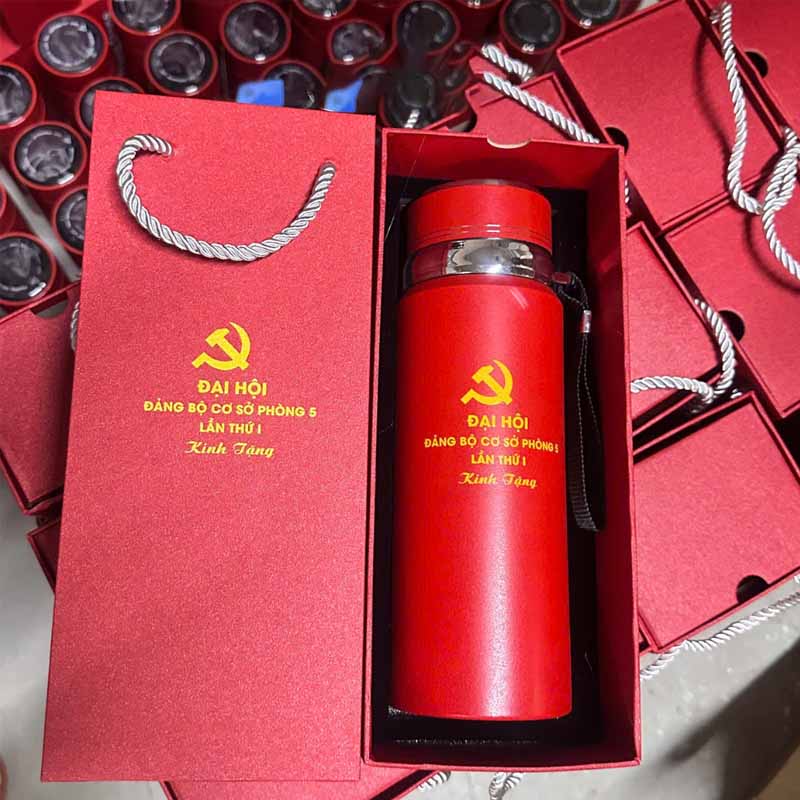 Set Bình Giữ Nhiệt 800-1000ml In Logo Doanh Nghiệp | SBGNPPR06