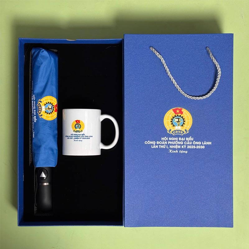 Set Ô Cốc Sứ In Logo Doanh Nghiệp | OCPPR01