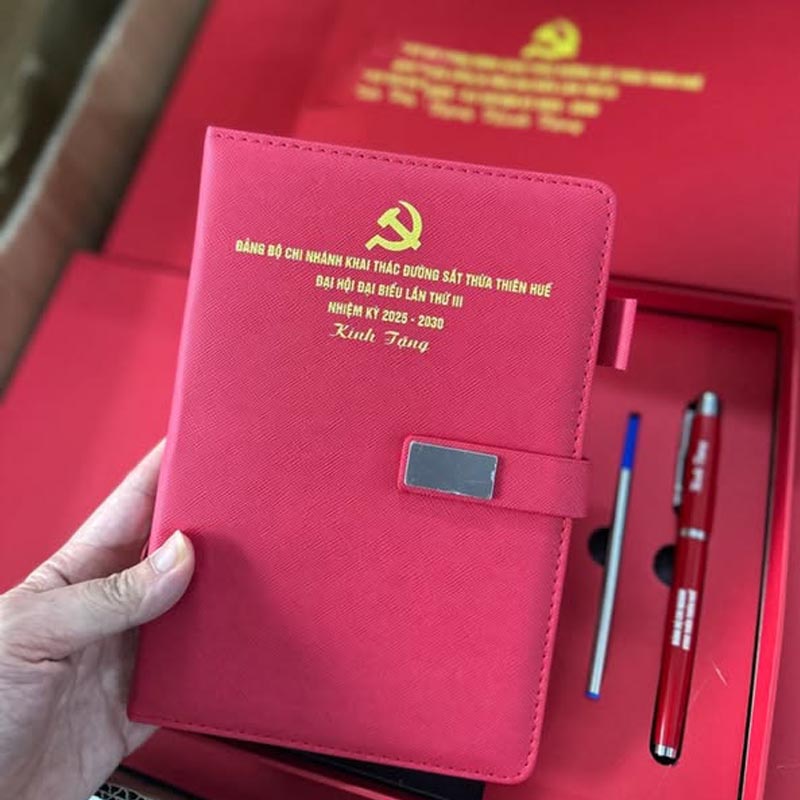 Set Sổ Bút In Logo Doanh Nghiệp | SBPPR03