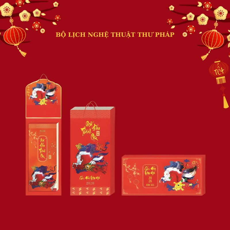 Bộ Lịch Nghệ Thuật Thư Pháp LTPPR18