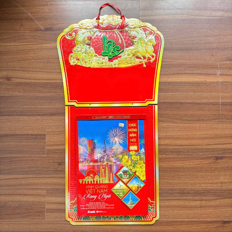 Lịch Bloc Siêu Đại In Logo Theo Yêu Cầu Làm Quà Tặng Đối Tác | LTPPR03